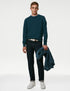 Pure Cotton Crew Neck Jumper